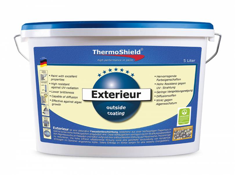Fassadenfarbe ThermoShield Exterieur